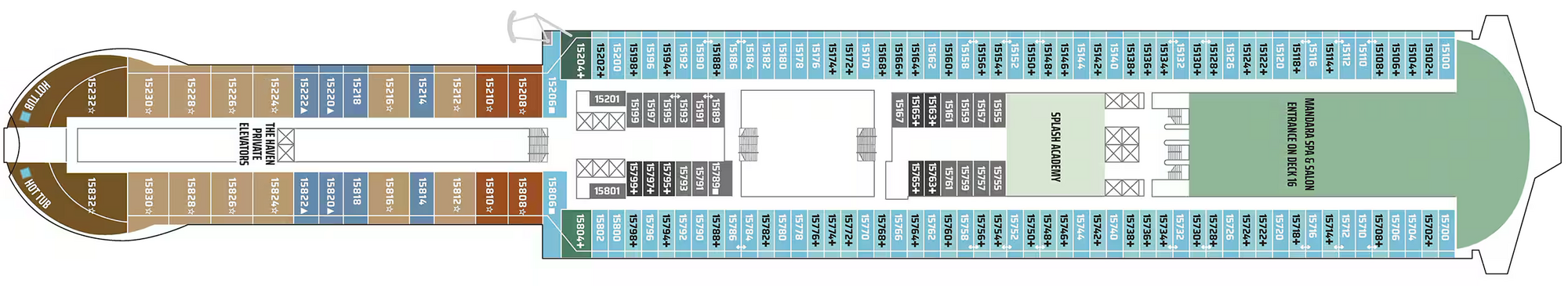 Deck 15 plan